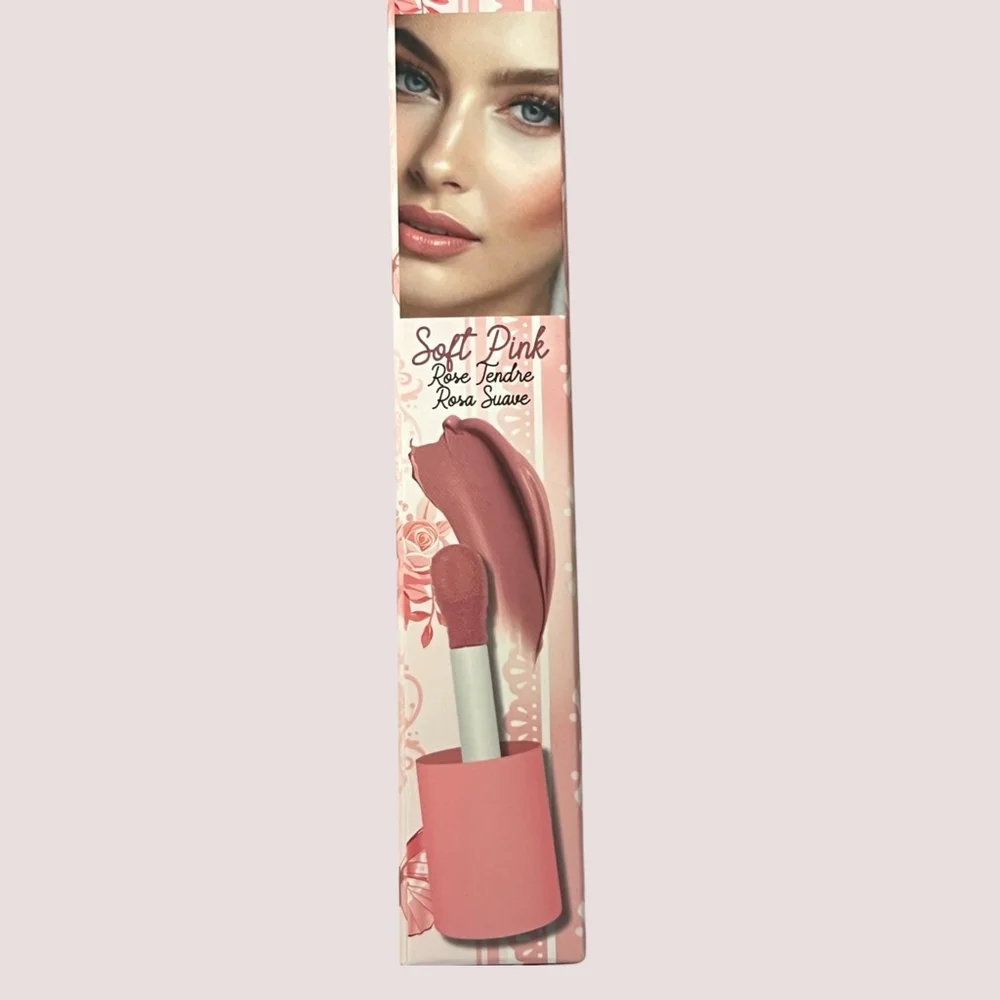 Ioni Liquid Blush Duo Set Soft Pink & Rosette Hydrating Buildable Long Lasting